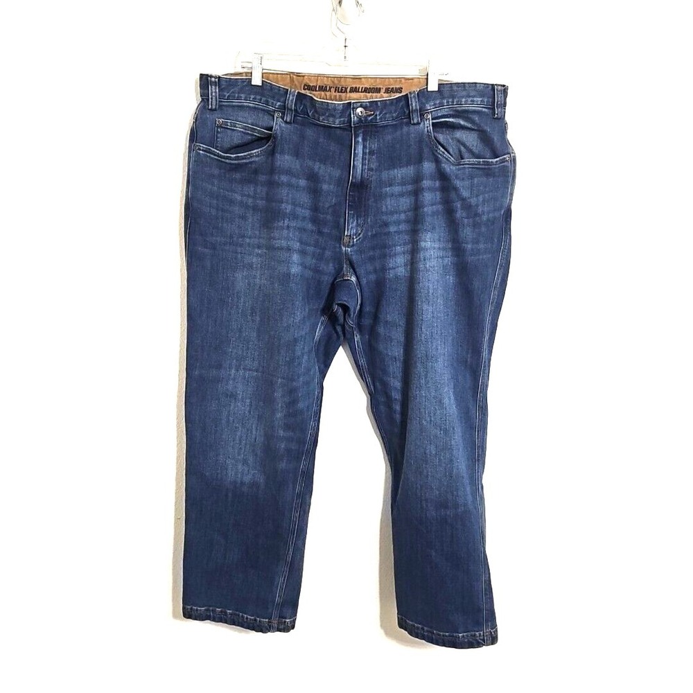 Duluth Trading Jeans Men 44x30 Flex Ballroom Standard Straight Stretch Work Pant